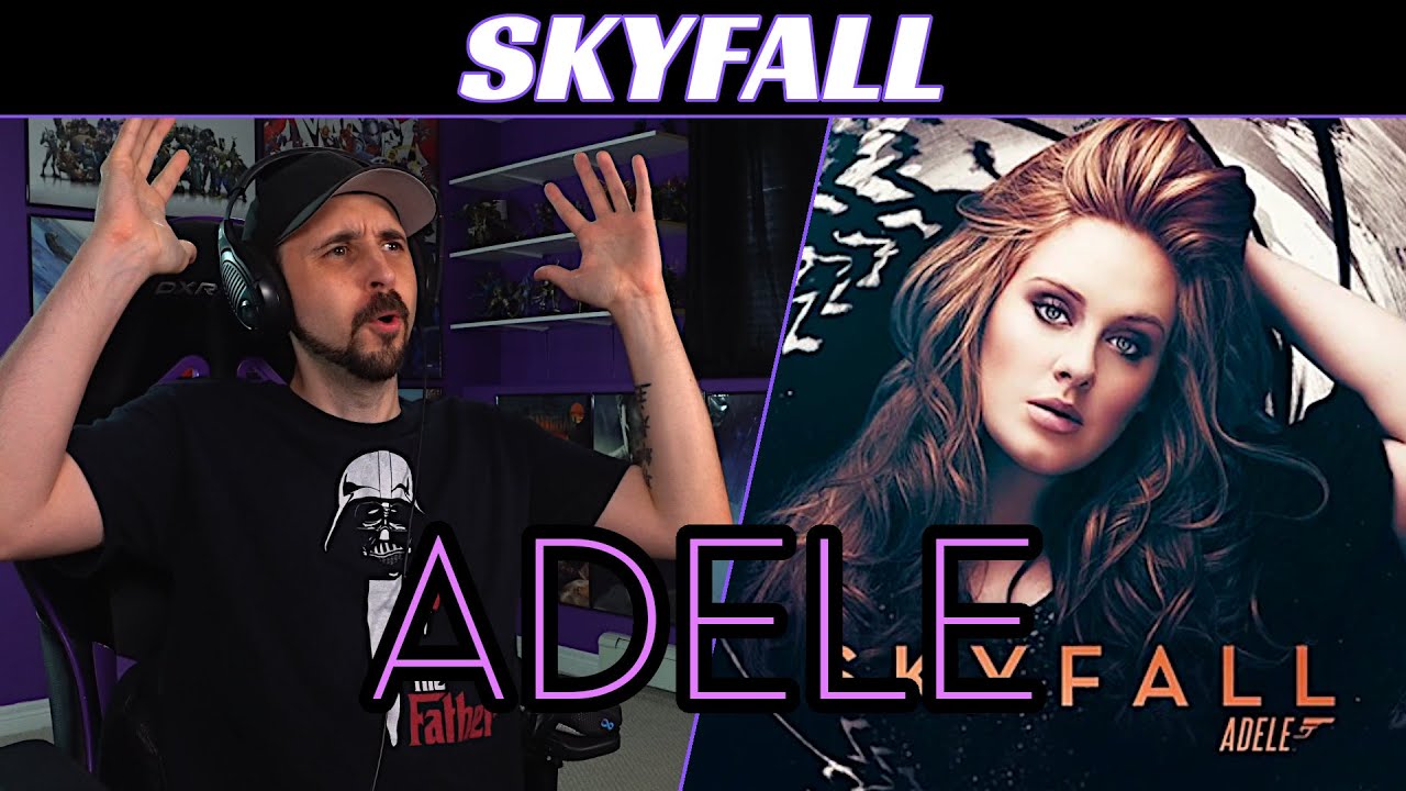 ADELE REACTION - Skyfall (Lyric Video) - The Perfect Bond Song?