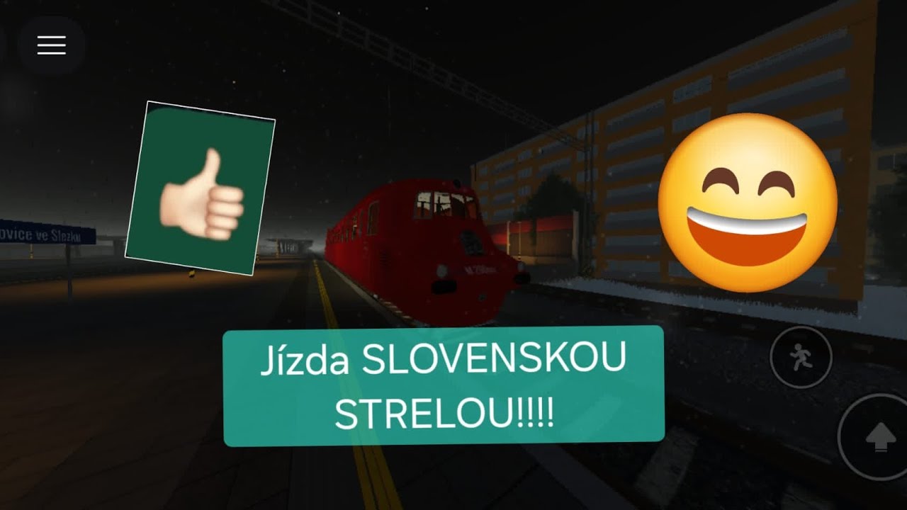 ROBLOX TRAIN SIM se Slovenskou Strelou