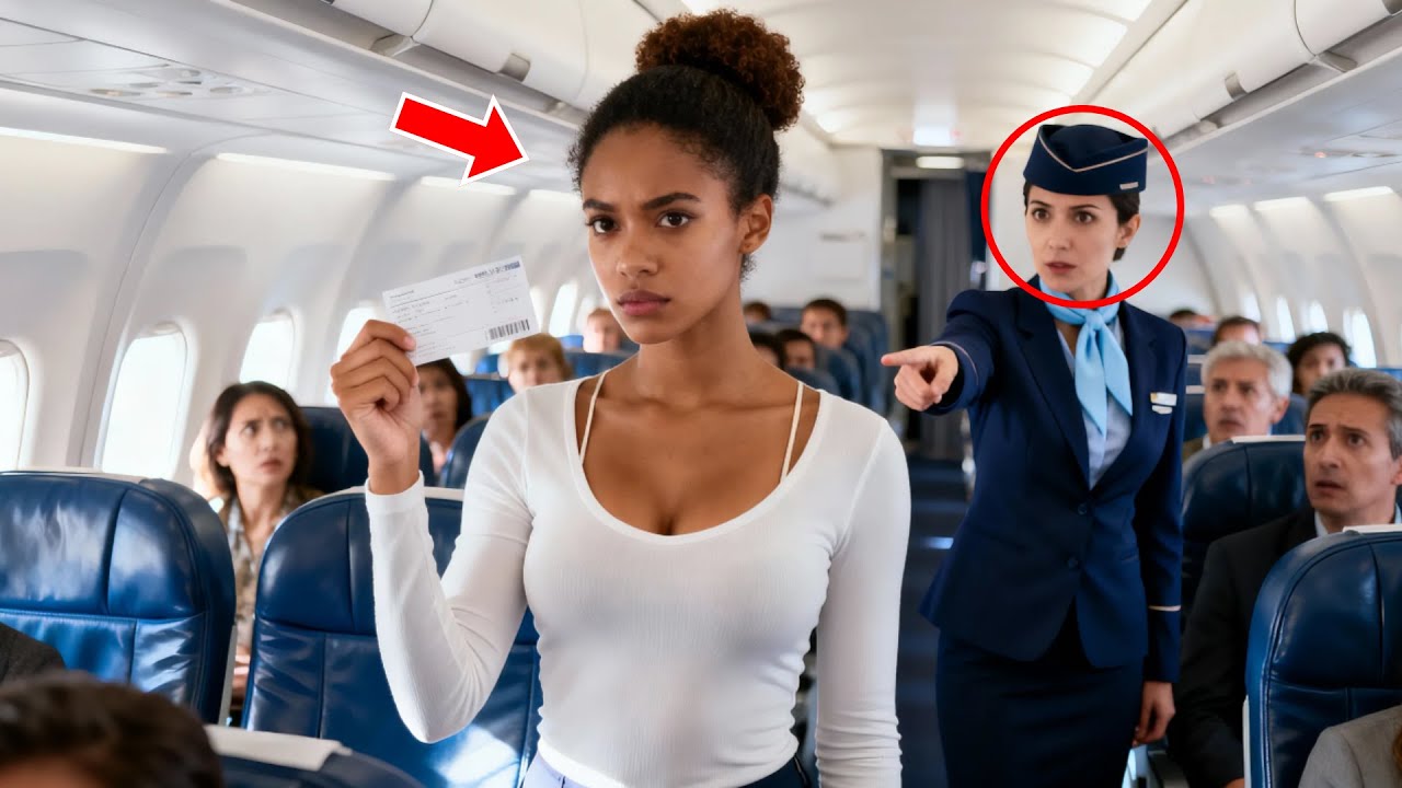 Flight Attendant Refuses Black Woman a First Class Seat — Unaware She Owns the Plane...