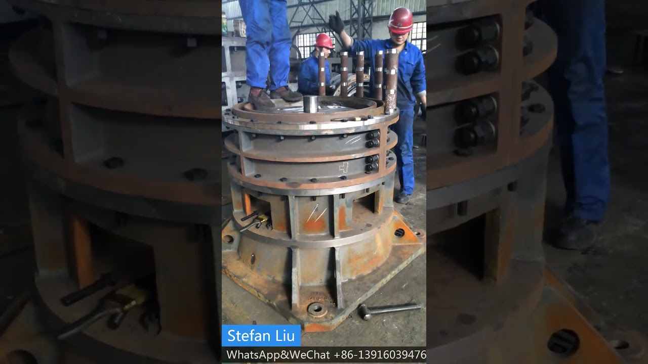 HGM micro powder grinding mill -assembly installation step6