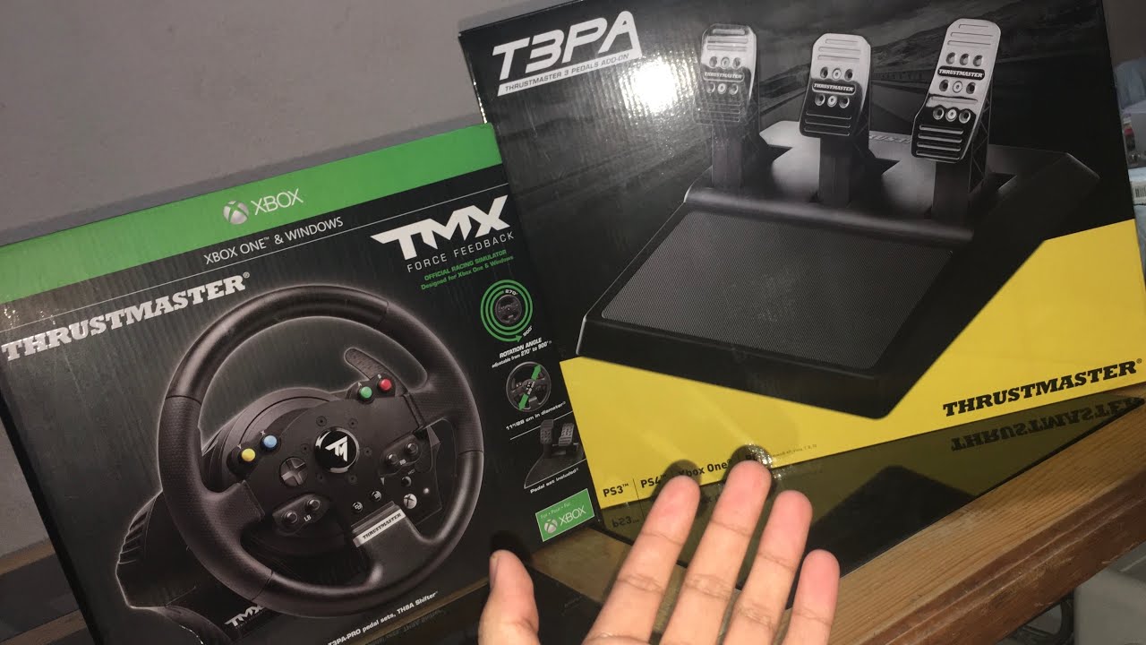 UNBOXING Thrustmaster TMX + Gameplay!! Vale la pena?