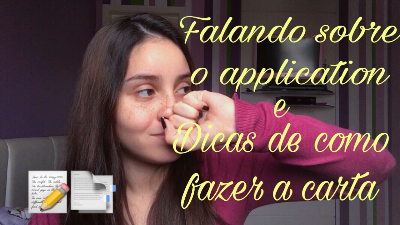 Diário de Intercâmbio #02- Sobre o Application e dicas de como fazer a carta