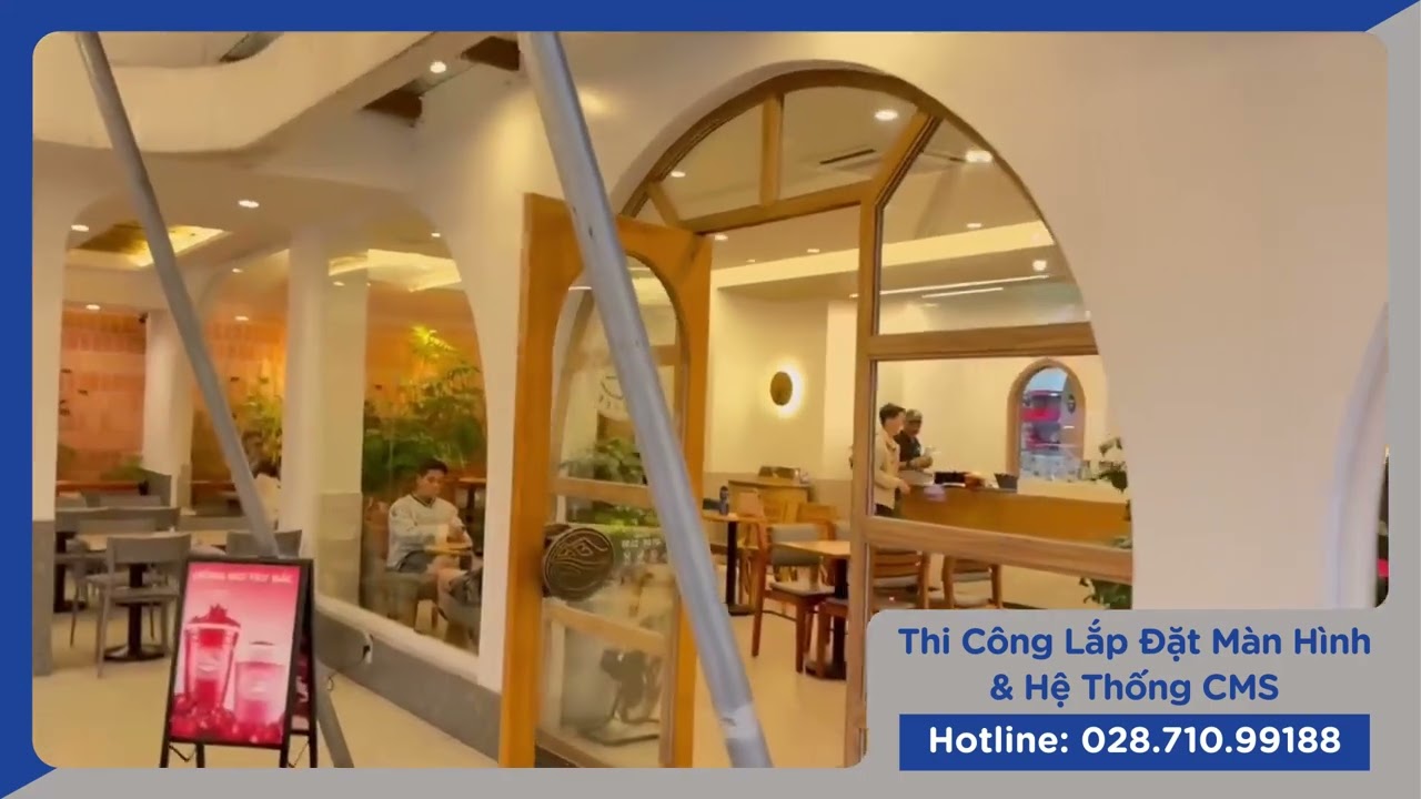 Lắp Đặt Màn Hình Menu cho HIGHLANDS COFFEE - 123 Hùng Vương, phường An Mỹ, TP Tam Kỳ, Quảng Nam