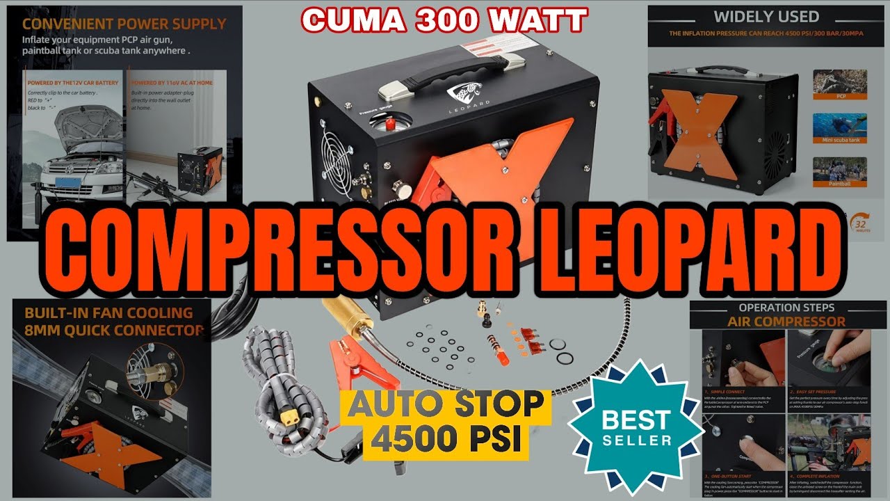 COMPRESSOR PCP MURAH | BERKUALITAS | AUTO-STOP