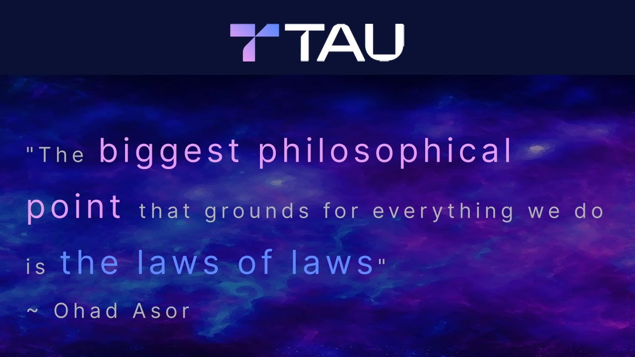 2 - Three Axioms  #Tau #Taunet #Taulanguage