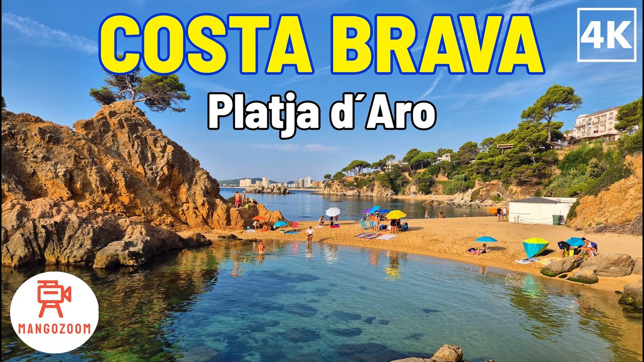 Costa Brava, Spain 2025 - Platja d´Aro Beach Walk