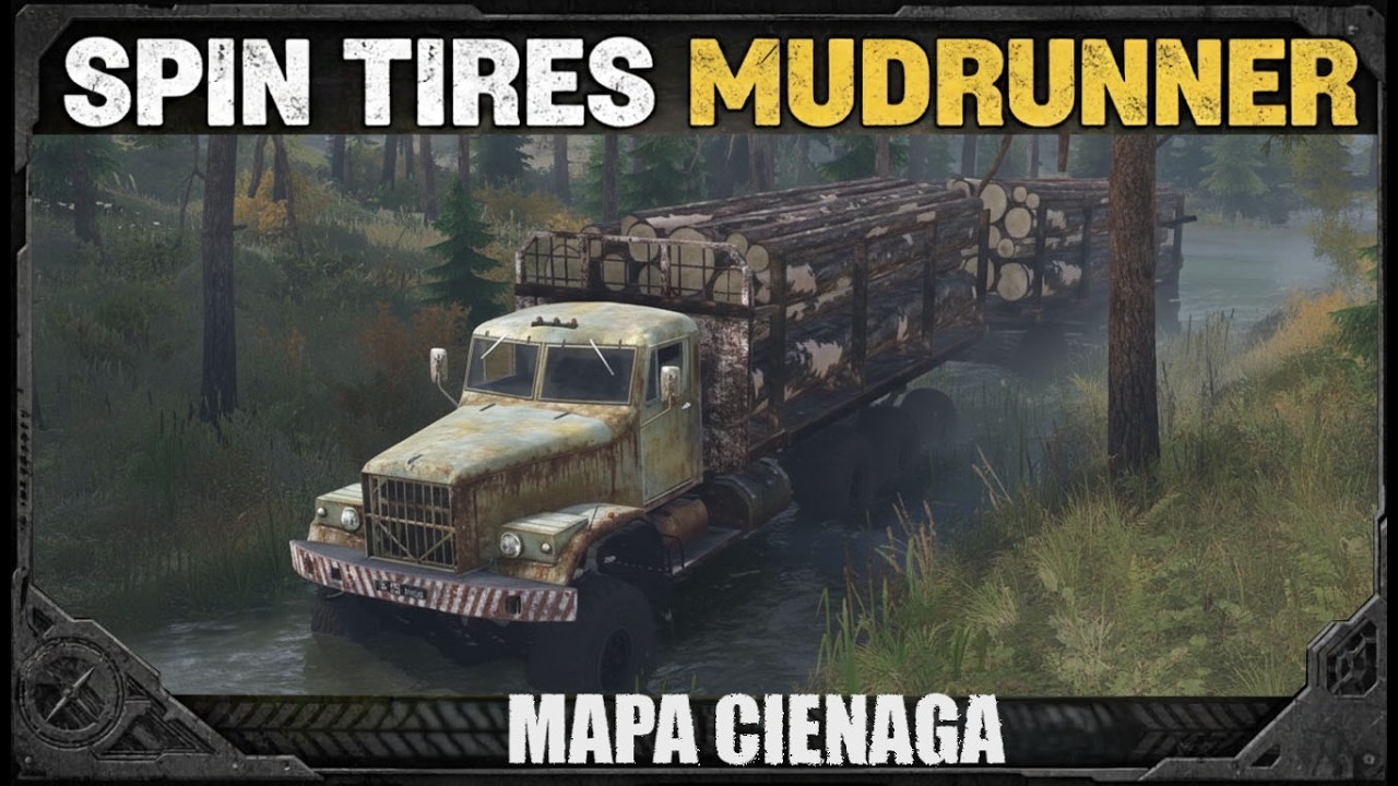 ¡EL BARRO CASI ME GANA! 😱 Cruzando La Ciénaga en MudRunner
