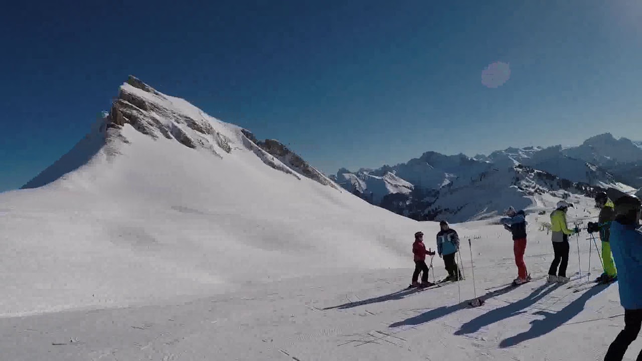 Damüls 2019 Piste 3 Hohes Licht
