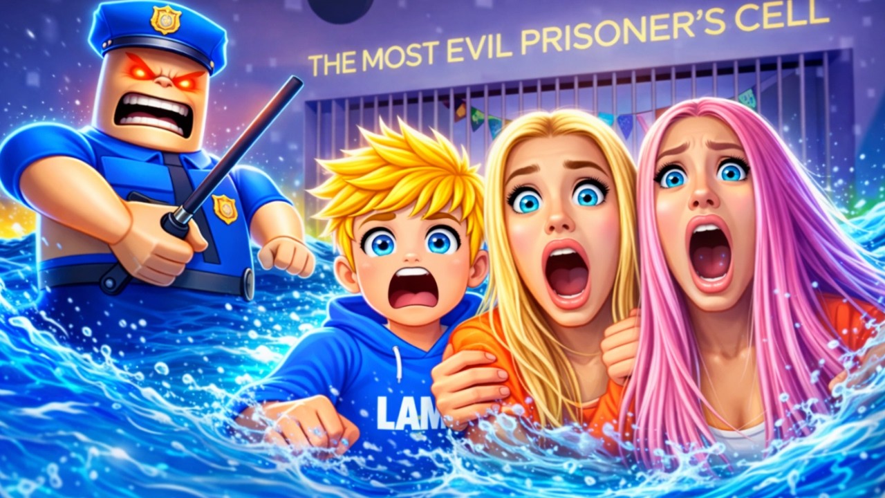 BARRYS WASSERPARK GEF&Auml;GNIS mit LAMI und CANSEL ( ROBLOX 😳)