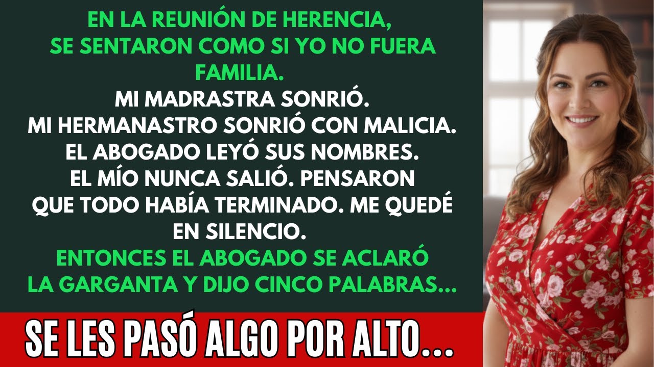 En la reunión de herencia, actuaron como si no fuera familia… hasta que el abogado habló…