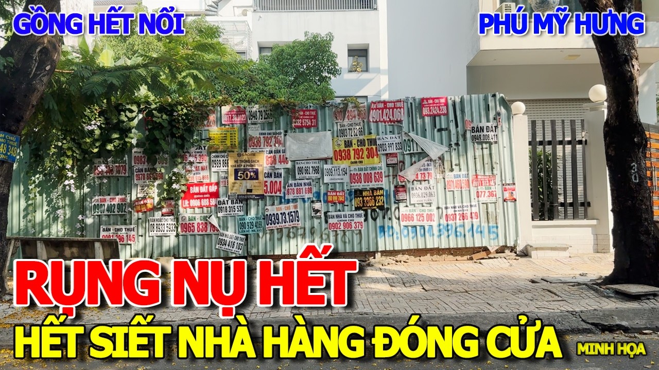 RỤNG NỤ NHƯ SUNG - NHÀ HÀNG BÁNH CANH CUA NỔI TIẾNG ĐÓNG CỬA GỒNG HẾT SIẾT TRẢ MẶT BẰNG PHÚ MỸ HƯNG