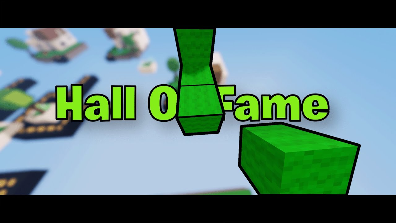 ⭐Hall Of Fame (My BEST Roblox Bedwars Montage)