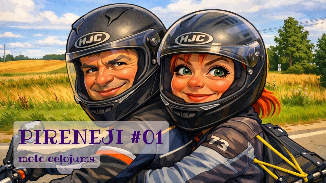 Moto ceļojuma uz Pirenejiem sākums, ep. 1 (Latvija → Polija → Vācija) | Moto ceļojums uz Pirenejiem