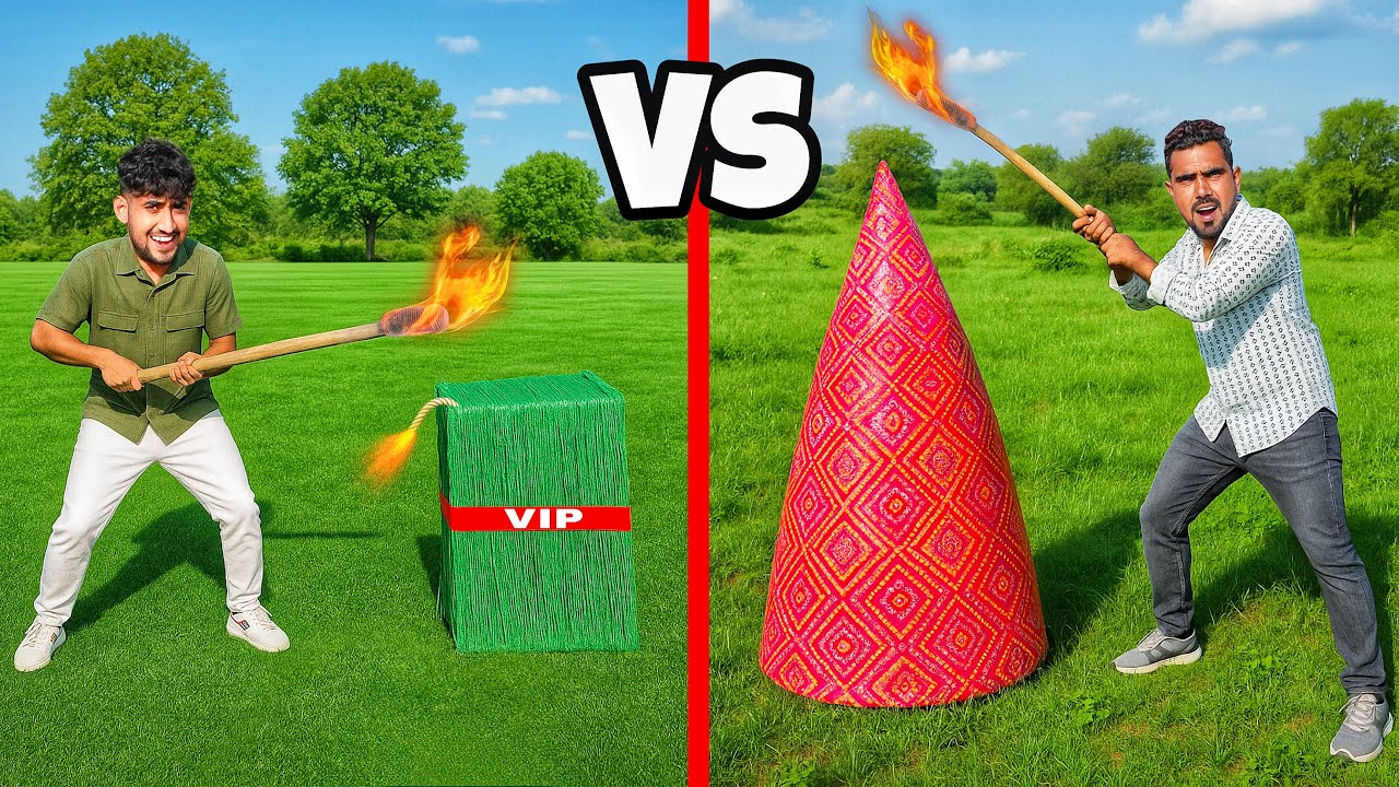 World biggest firecracker making challenge