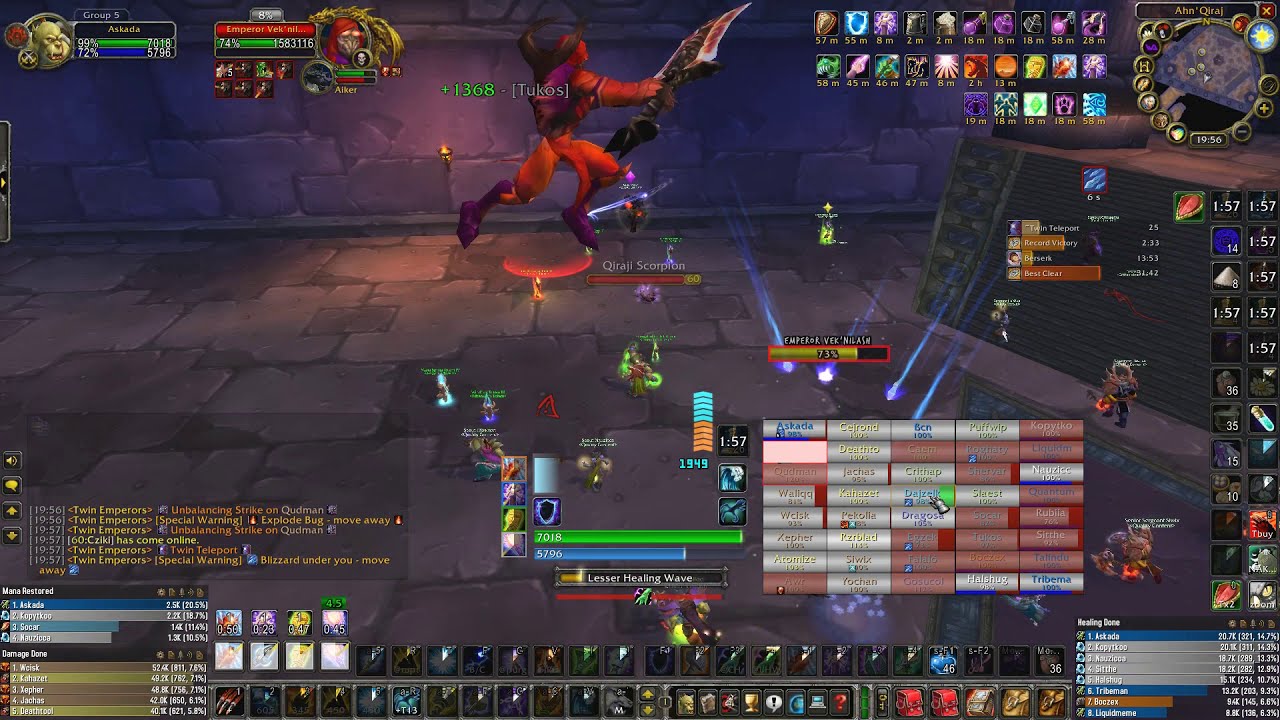 WoW Classic - Twin Emperors P5 (Resto Shaman POV)