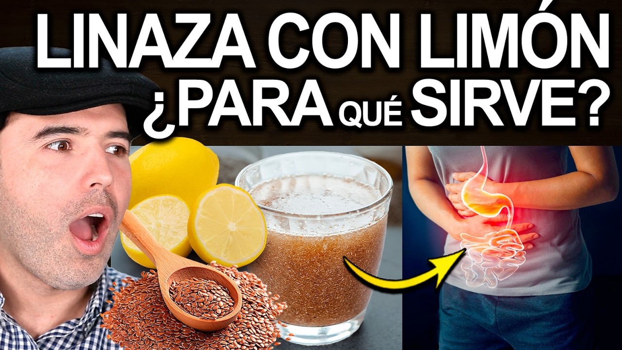 JUGO DE LINAZA CON LIMON EN AYUNAS - Para Que Sirve, Beneficios Del Lino Para Tu Salud Y Belleza