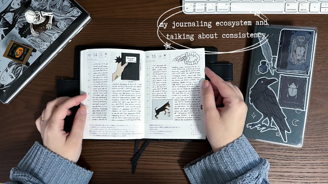моя экосистема ведения дневника ✮ разговор о последовательности