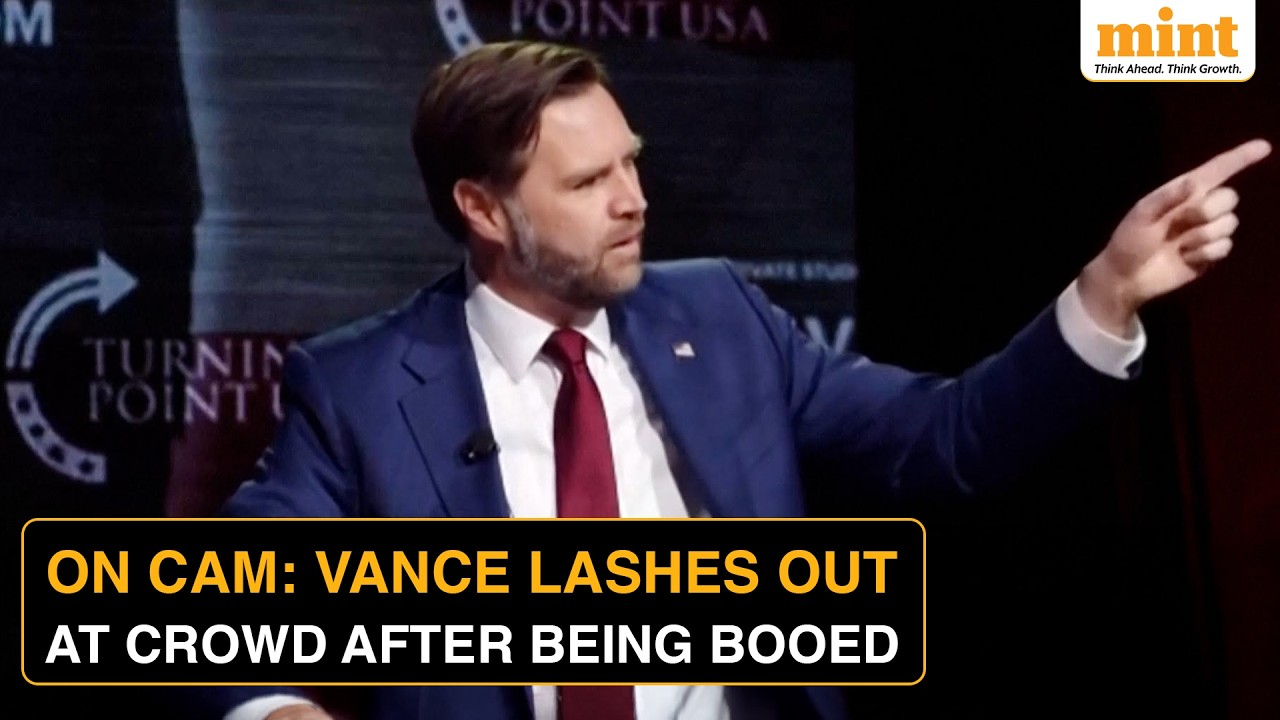 JD Vance Heckled, Booed As He Tries To Clean Up Trump's Messy Rant On Pope Leo: WATCH
