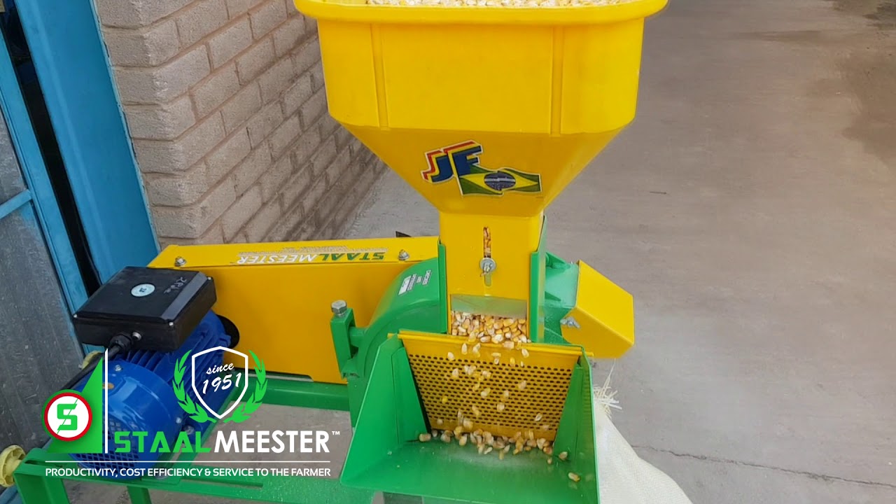JF 2D Hammer Mill on maize (part 1)