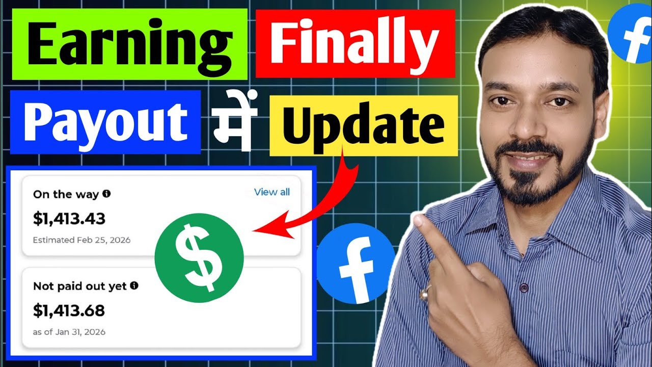 Facebook Jan Earning Update ✅️ Payout Me Earning kab Hota Hai Update | On The Way Not Show