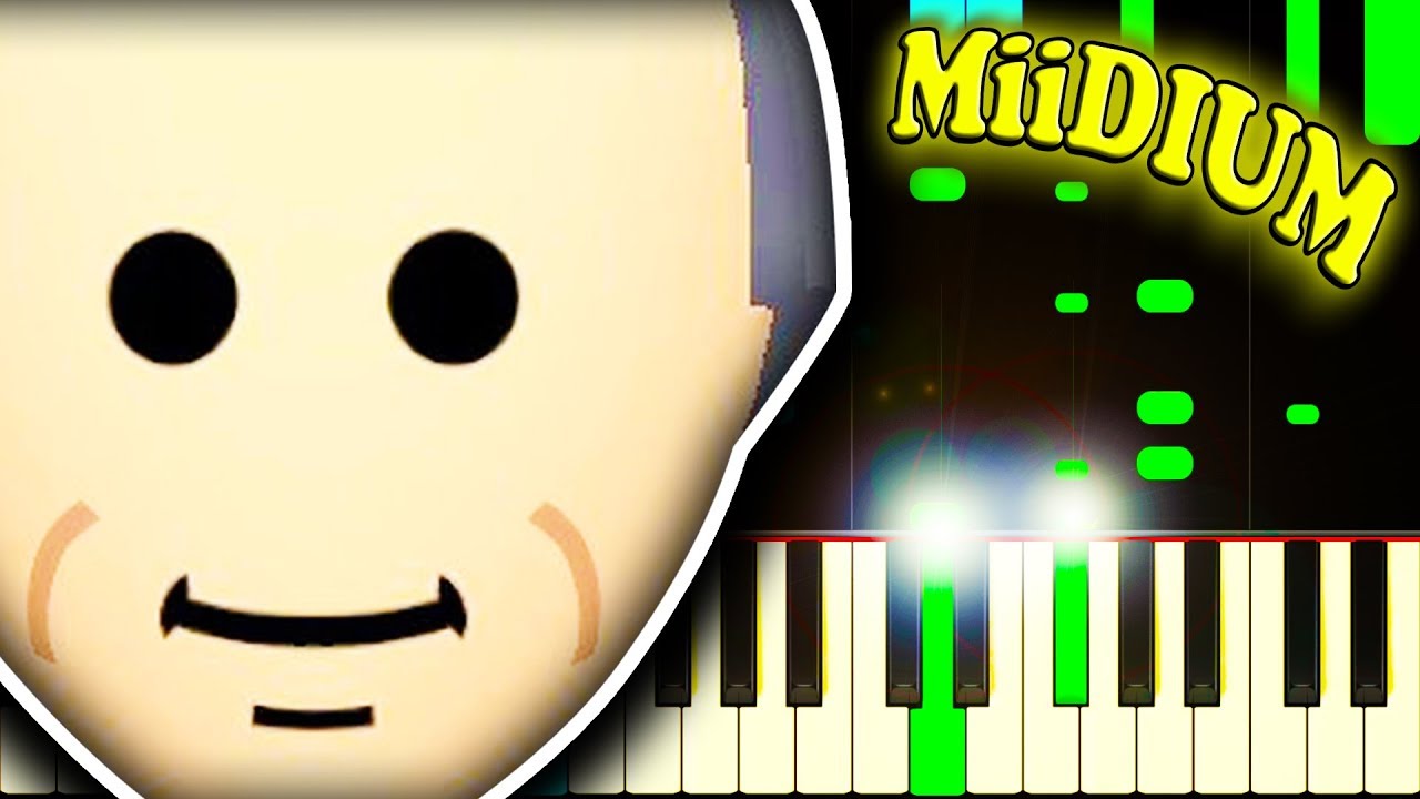 MII CHANNEL THEME - Piano Tutorial