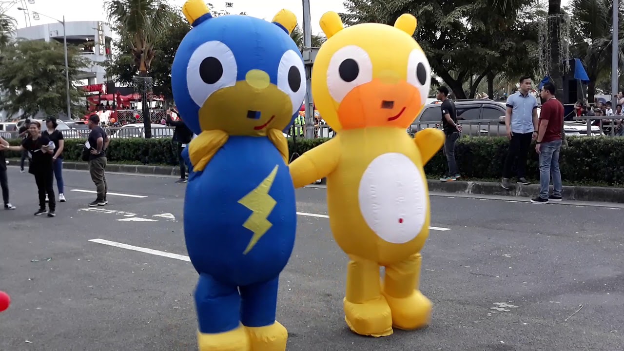 Grand Mascot Parade 2019 Jan. 01 @ SM MOA-Part 3