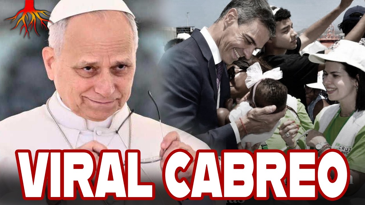 VIRAL ENFADO del Papa Le&oacute;n XIV con Pedro S&aacute;nchez