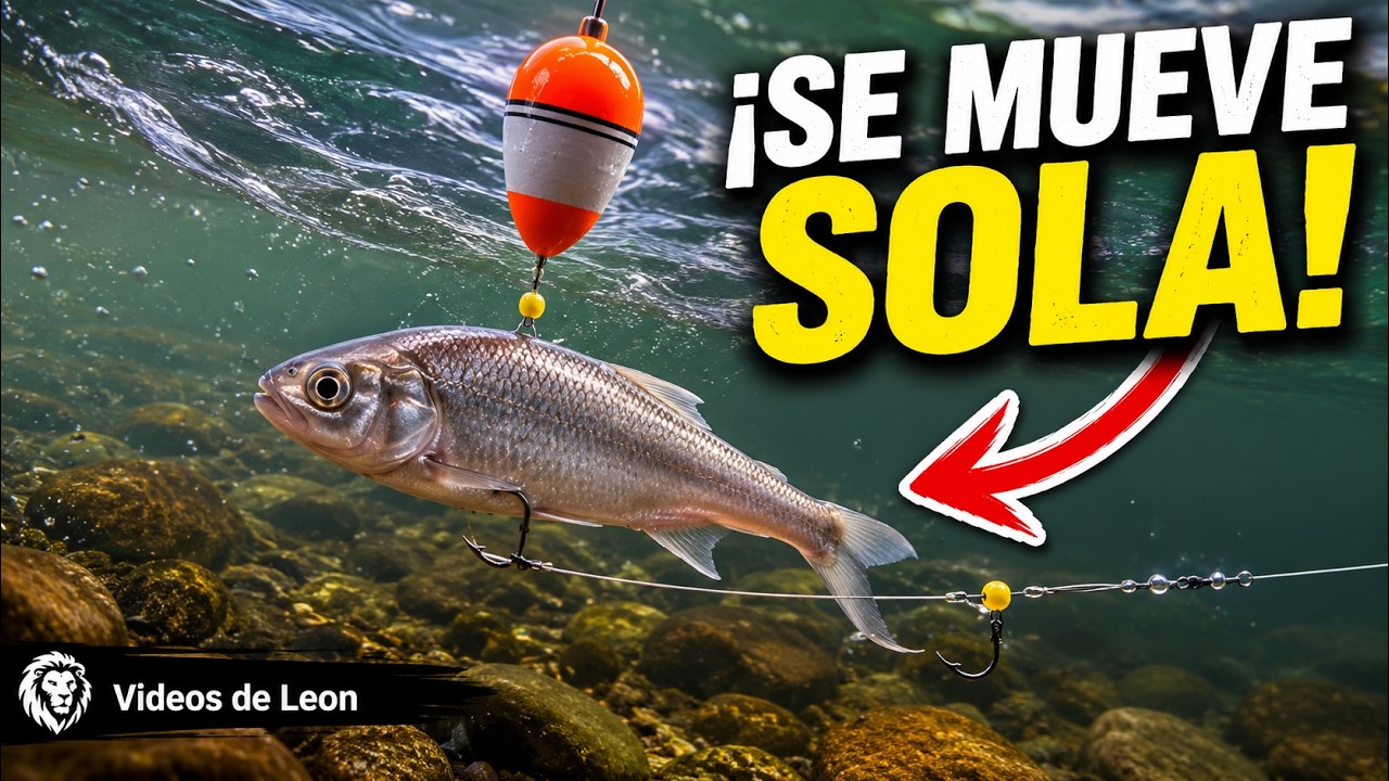 Aparejo para pescar grandes peces / carnada viva