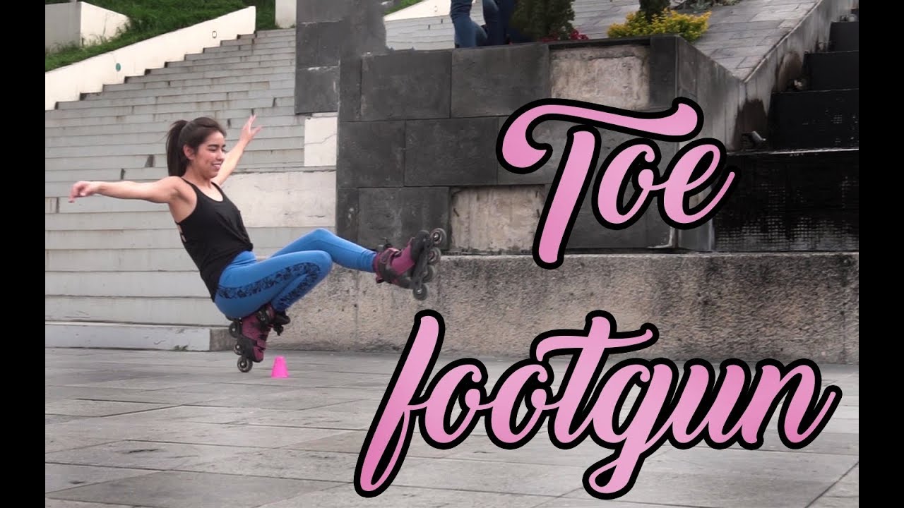 Toe Footgun Wheeling !  ¡Nuevo truco! Nivel B // New trick! Level B