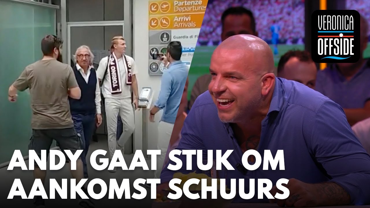 Andy gaat stuk om aankomst Schuurs bij Torino: 'Komt hij op vakantie?' | VERONICA OFFSIDE