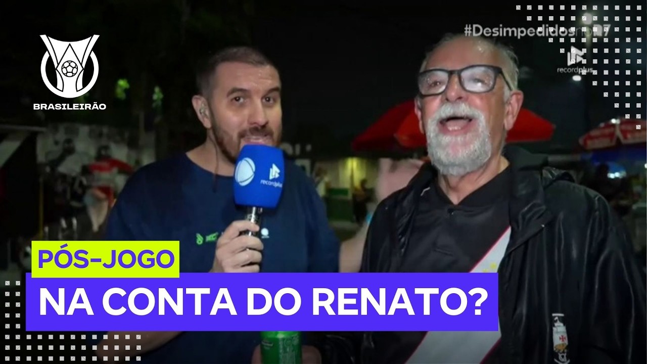 Vitória na conta do técnico? Torcedores do Vasco estão em lua de mel com Renato Gaúcho