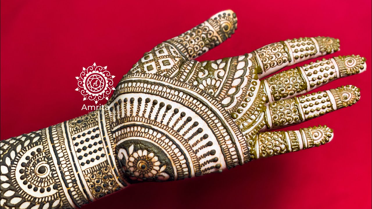 WEDDINGS 2020 and KARVACHAUTH Special Designer MEHNDI DESIGN