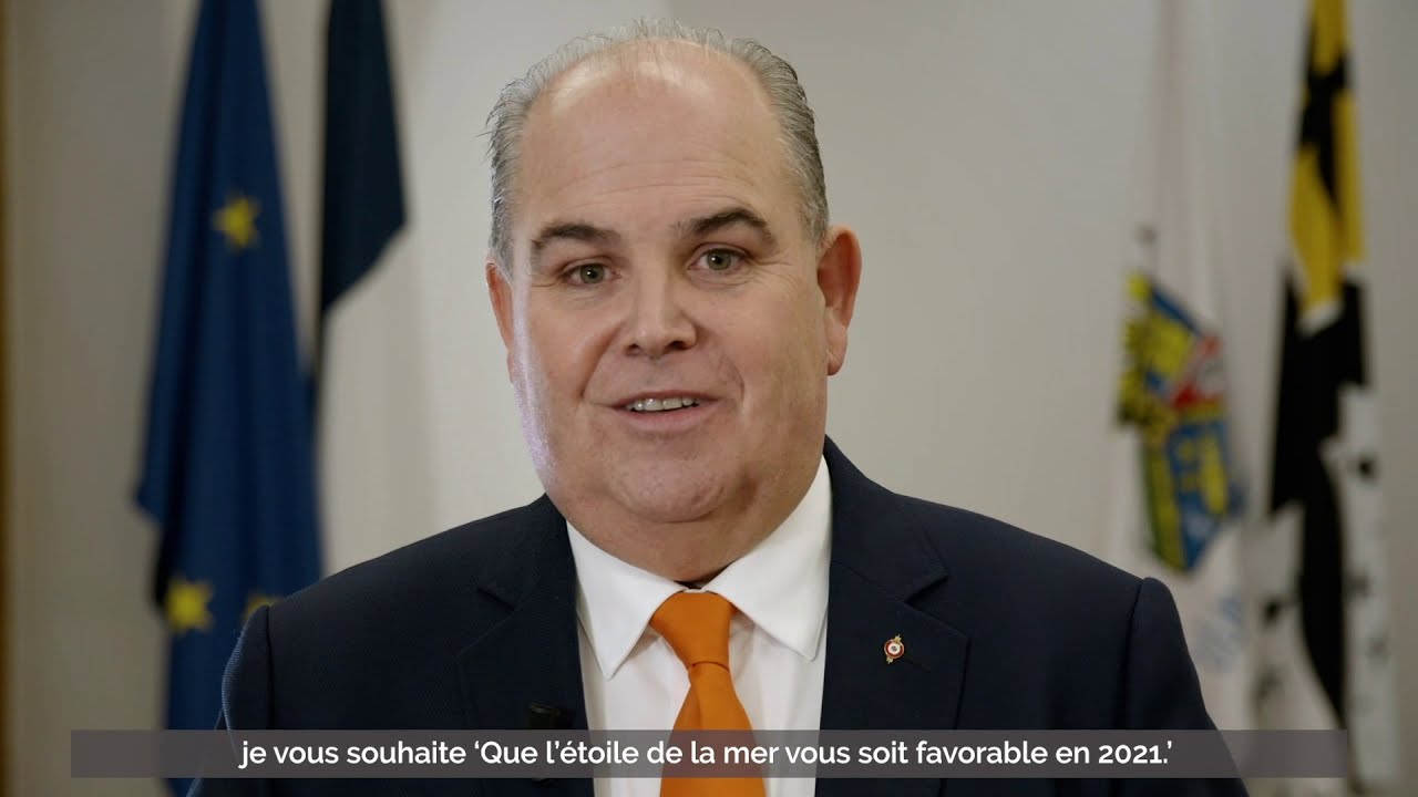 PORNIC VOEUX 2021 - Jean-Michel BRARD, Maire de Pornic