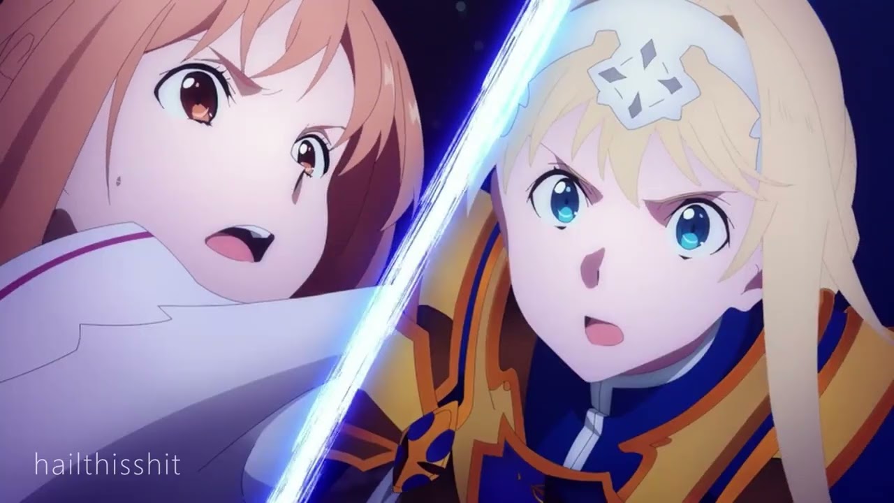 Alice vs Asuna // Kirito Fights [Breaking Point]