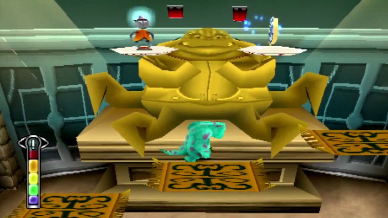 Monsters, Inc. Scare Island [PS1] — (Прохождение) — Часть 5: Рынок (Бронзовая медаль)