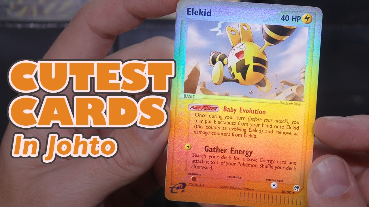 Building a Johto Pokédex Binder With My Favorite Cards