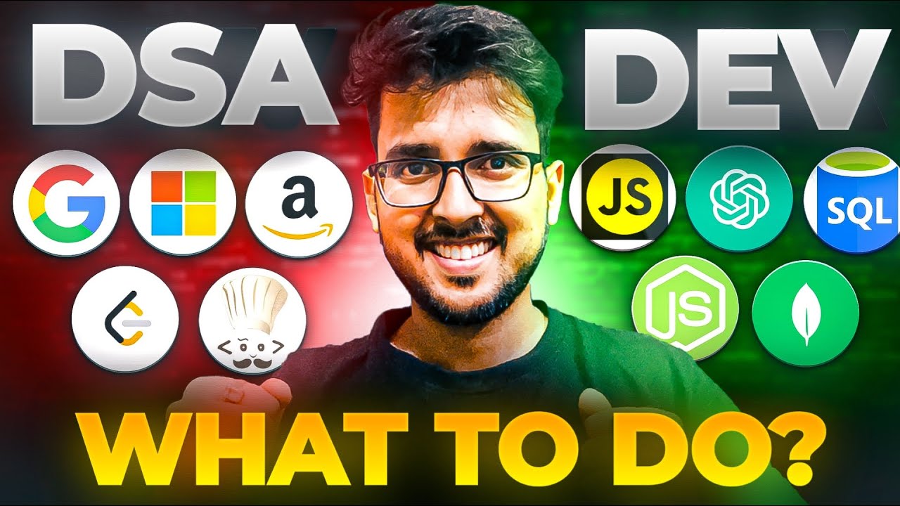 DSA v/s Development | What to do for Placements? | How to manage DSA & Dev with college #jobs