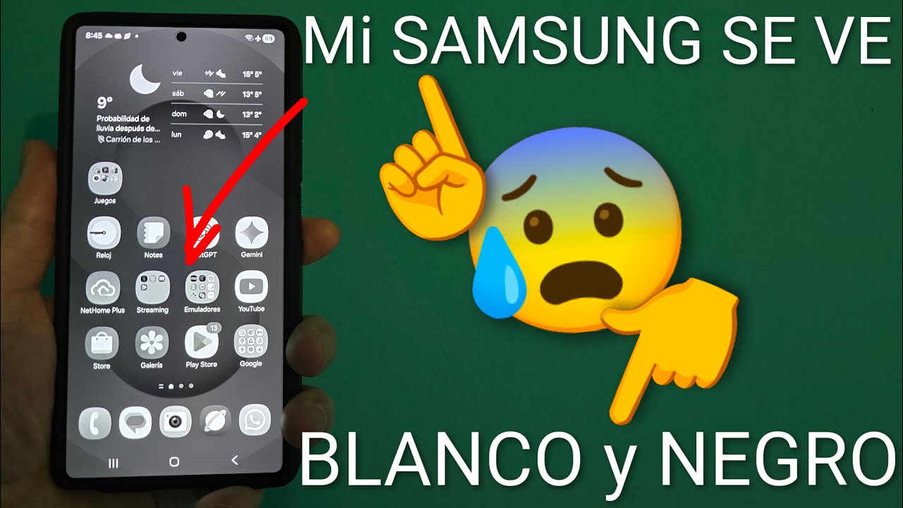 ⚫📱⚪ ¡ALERTA! Pantalla BLANCO y NEGRO en SAMSUNG 😱