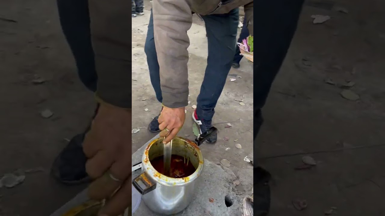 Mutton Chawal Noida Street food | Mutton #shorts #streetfood #food