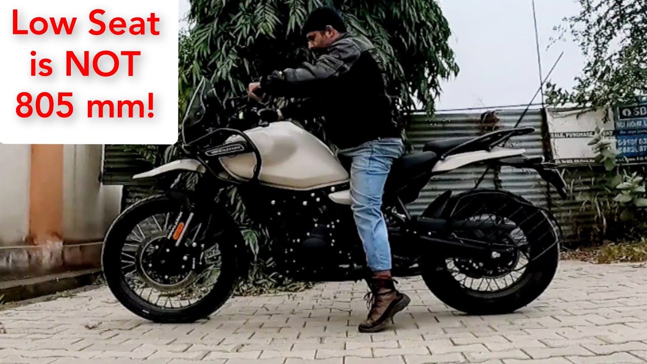 ОБЗОР ВЫСОТЫ СИДЕНЬЯ RE Himalayan 450