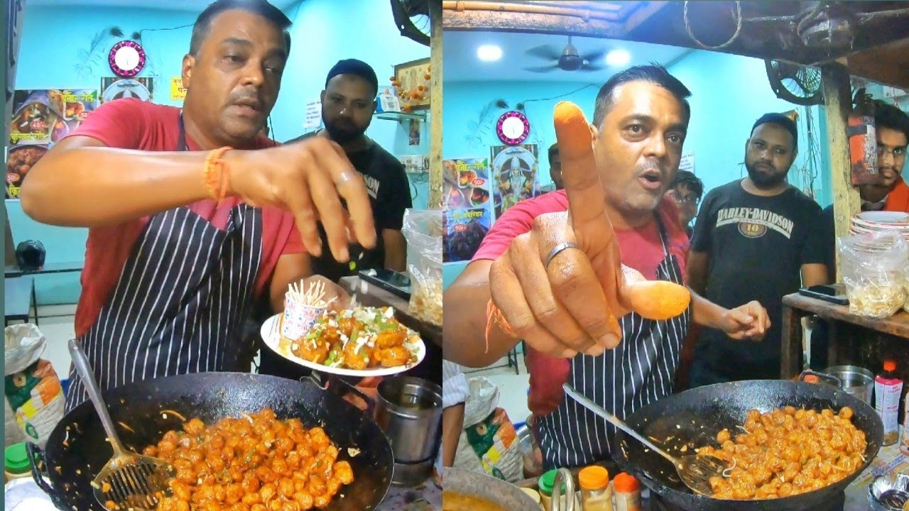 Nagpur Ka Famous Chilli Soya Chunks Only Rs 30/- Only | Nagpur Street Food