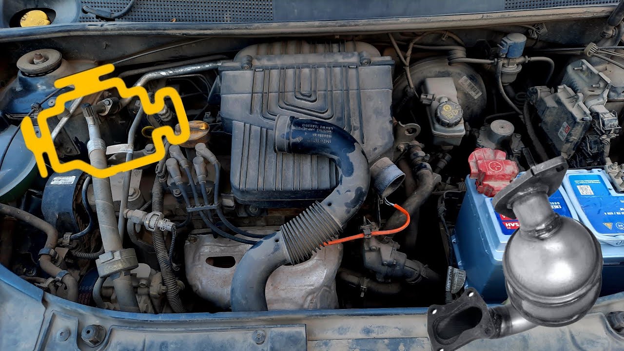 DÉFAUT Catalyseur Renault Symbol-Dacia Steway & LOGAN  Moteur MPI    مشكل كتاليزورتسبب في فشل المحرك