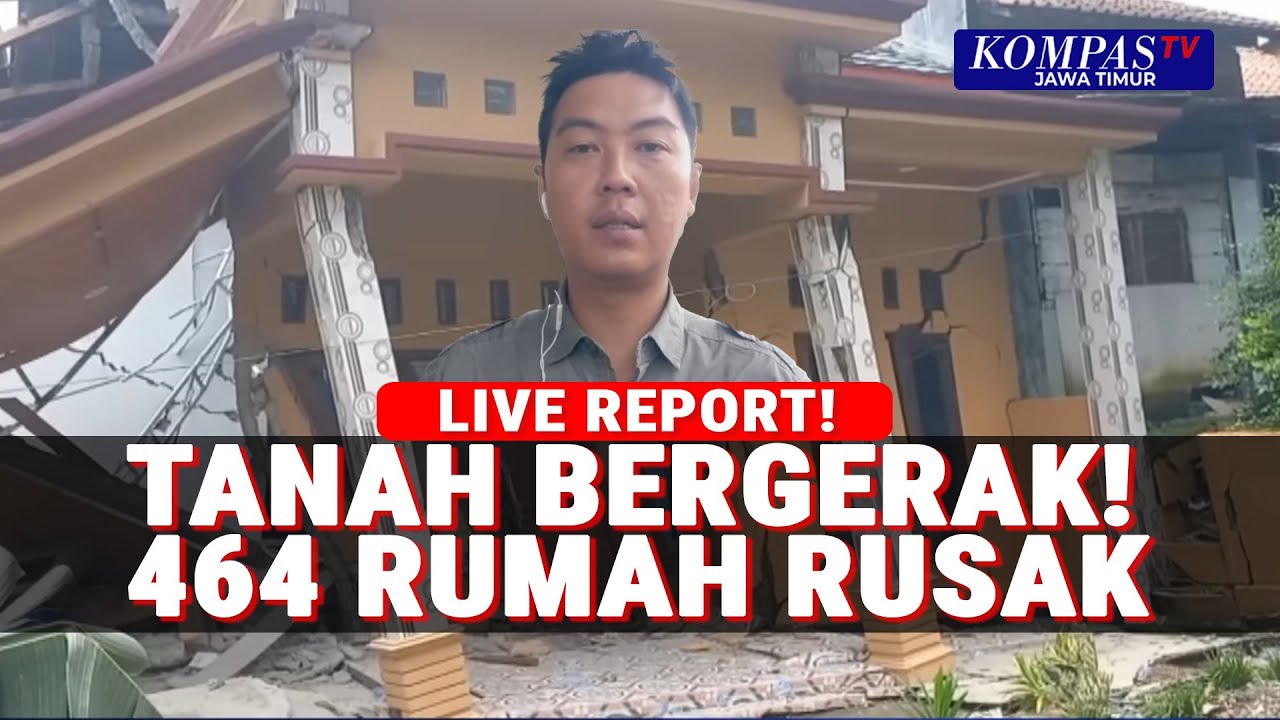 Ribuan Warga Tegal Mengungsi Akibat Bencana Tanah Bergerak