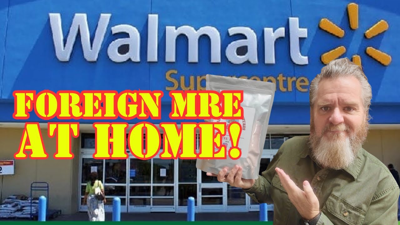 Mystery Themed Homemade MRE from Walmart