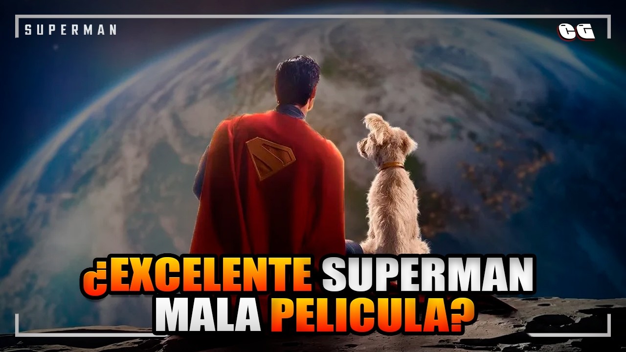 El nuevo SUPERMAN es GRANDIOSO, su película... no tanto.