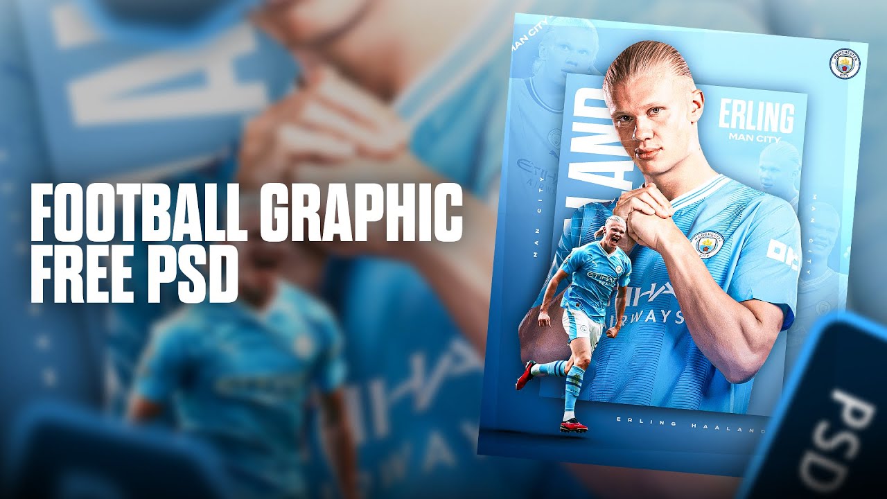 Photoshop Football Tutorial | FREE PSD