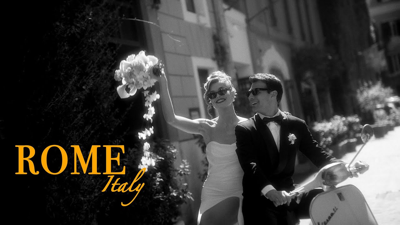 Dolce Vita Elopement in Rome | A Cinematic Love Story in Italy