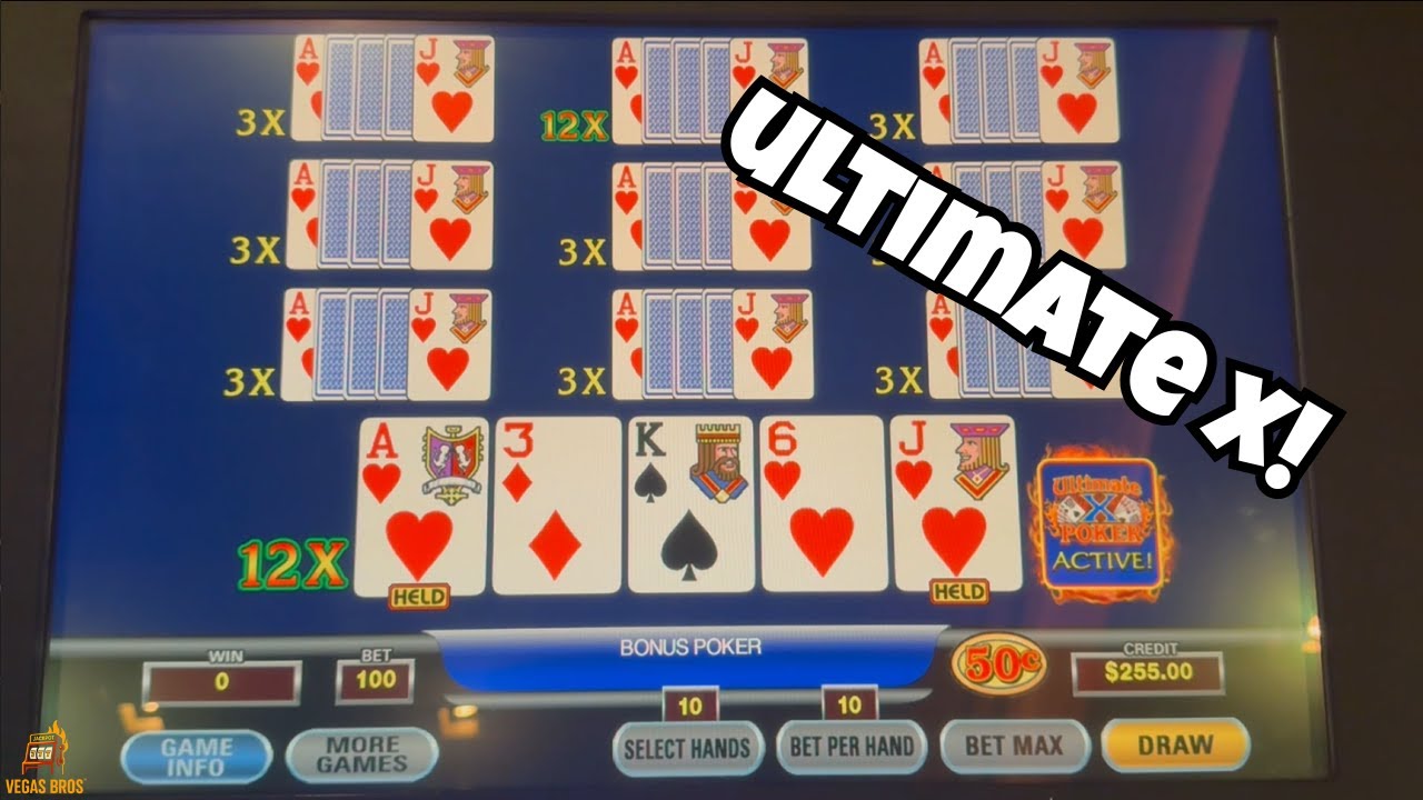 Can I Beat the Casino on 10 Play ULTIMATE X Bonus Poker? 🔥