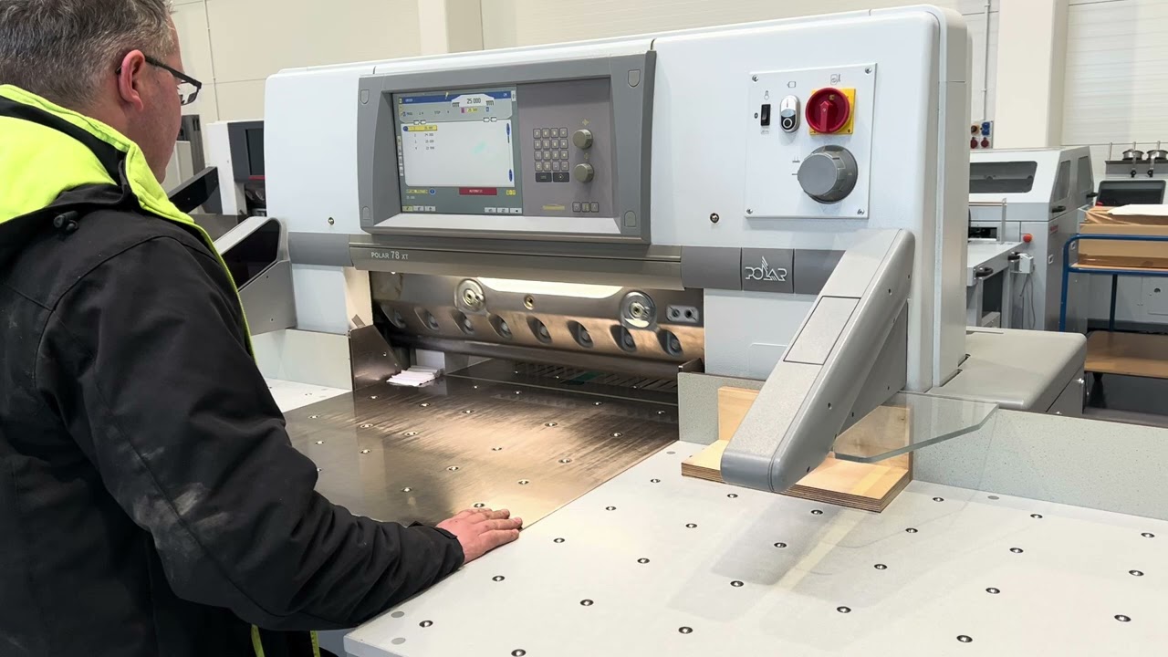 Polar Mohr 78 XT Paper Cutting Guillotine