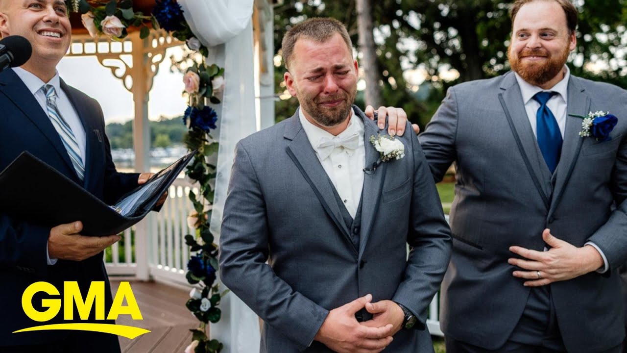 Meet the man behind the crying at the altar meme l GMA